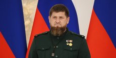 Le chef de la République tchétchène Ramzan Kadyrov assiste à une cérémonie d'inauguration à Grozny, en Russie