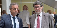 Pierre Hurmic (EELV) et Alain Anziani (PS) à la tête de l'alliance qui gouverne Bordeaux Métropole.