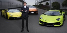 Les trois modèles présents dans la gamme Lamborghini seront convertis à l'hybride d'ici deux ans.