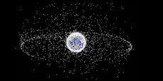 Trente-six mille débris de plus de dix centimètres encombrent actuellement l'espace.
