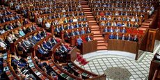 Vue du Parlement marocain en session