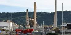 Raffinerie de TotalEnergies à la Mède, France