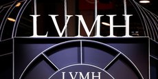 Logo de LVMH à Paris