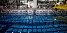 L'usine française de retraitement de déchets nucléaires à La Hague