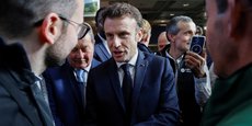 Emmanuel Macron a passé toute la journée au Salon de l'Agriculture.