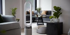 La gamme complète Dyson de purificateurs d’air et ventilateurs pour votre confort au travail ou à la maison