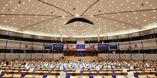 La salle du Parlement européen à Bruxelles