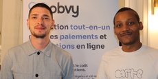 Charles-Henri Gougerot-Duvoisin et Stevy Llong-Taï ont fondé Obvy en 2017.
