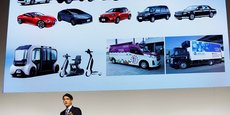 Toyota a annoncé le lancement de 10 nouveaux véhicules électriques.
