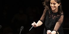 Chloé Dufresne dirigera l'orchestre national de Montpellier le 28 juillet lors d'un grand concert gratuit donné sur l'esplanade de l'Europe.