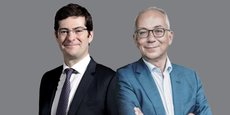 Nicolas Théry (à gauche), président de l'organe central du Crédit Mutuel, et Julien Carmona, président du Crédit Mutuel Arkéa ont su trouver un terrain de compromis.