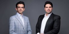 Les co-fondateurs d'Atlas E-Mobility Group, Yehya El Bakkali (PDG) et Mohammed Hicham Senhaji Hannoun (président exécutif et directeur technique).