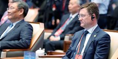 Le vice-Premier ministre russe Alexander Novak assistant à une session du Forum économique russo-chinois à Shanghai le 23 mai dernier.