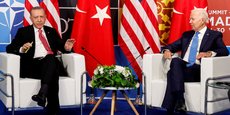Le président américain Joe Biden rencontre le président turc Recep Tayyip Erdogan