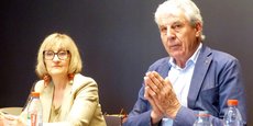 Florence Barthès et Jacques Gravegeal, directrice et président du syndicat de l'IGP pays d'Oc.