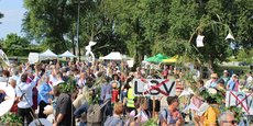 Le 3 juin 2023, les opposants à la LGV Bordeaux-Toulouse manifestaient au sud de Bordeaux.