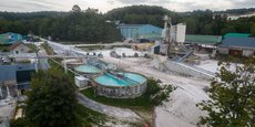 Le site minier d'Imerys à Beauvoir, dans le département de l'Allier où le leader mondial des minéraux industriels exploite du mica. A partir de 2028, il prévoit de produire du lithium.