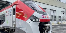 Le premier train régional hybride a été présenté, ce mercredi 14 juin, à Toulouse.