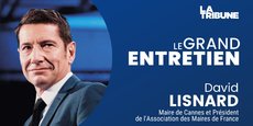 David Lisnard, président des maires de France depuis 2021, est maire de Cannes depuis 2014.