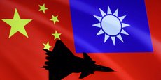 Vingt avions militaires chinois ont été détectés autour de Taïwan depuis la tombée de la nuit jeudi (photo d'illustration).