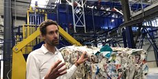 Le site Trivalo 63 de Paprec pourra désormais trier 70.000 tonnes de déchets par an explique son directeur, Jérémy Galtier.