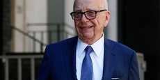 Le magnat des médias Rupert Murdoch quitte sa maison de Londres