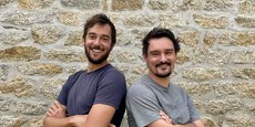 Charles-Henry Rouaud et Rémi Bèges sont à la tête de la startup Bonx, qui déploie un logiciel ERP flexible pour les PME industrielles.