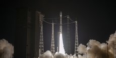 Vega s'est élancée avec succès depuis le Centre Spatial Guyanais en emportant le satellite d'observation de la Terre de nouvelle génération THEOS-2, le satellite météo taïwanais Formosat-7R/Triton ainsi que dix charges utiles auxiliaires (photo : lancement VV23)