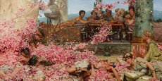 « Les Roses d’Héliogabale », Lawrence Alma-Tadema (1888).
