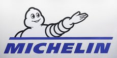 Photo d'archives du logo de Michelin