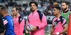 Karim Ghezal avec le Stade français à Lyon le 11 novembre.