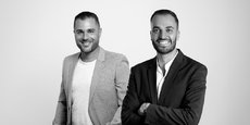 Ruben Danan et Kevin Uzan, experts et cofondateurs de l’agence spécialisée Commerce Immo.