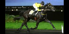 Camille Levesque à l’hippodrome de Vincennes, le 23 décembre.