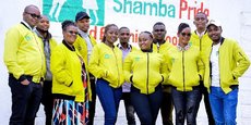 La team de Shamba Pride et son CEO Samuel Munguti (à gauche).