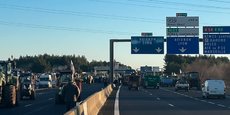 Ce 25 janvier 2024, 1.000 manifestants et près de 600 tracteurs selon les organisateurs, ont répondu à l'appel des syndicats et sont venus bloquer les autoroutes A9 et A54, à Nîmes dans le Gard.