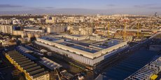 L'hôtel logistique des Ardoines à Vitry-sur-Seine (Val-de-Marne) accueillera en toiture 8000 m² dédiés à l’agriculture urbaine