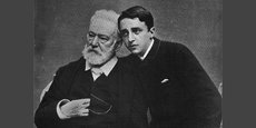 Victor Hugo et son petit-fi ls Georges, celui de « L’Art d’être grand-père », en 1885.