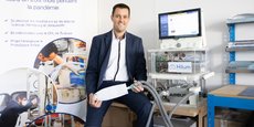 Damien Lozach, ancien ingénieur au sein d'Airbus à Toulouse est aujourd'hui directeur des opérations de Hilum Healthcare.