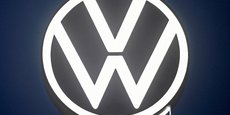 Le logo de Volkswagen.