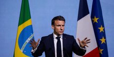 Macron en visite au Brésil