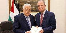 Mahmoud Abbas et Mohammad Moustafa