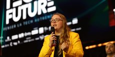 Manon Loustau, cofondatrice et CEO de Libu, remporte le Prix Smart tech / innovations d'usage de Tech For Future 2024, le plus grand concours de startups de France, organisé par La Tribune.