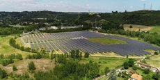 Irisolaris a développé une centrale photovoltaïque au sol sur une ancienne centrale à charbon 
 - exemple de valorisation d’un terrain dégradé en source de production d’électricité verte (site d'Albi Pelissier - 81)