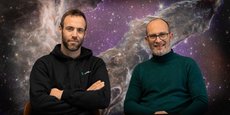 Jérémy Perrin (Connektica) et Nicolas Capet (Anywaves) entendent professionnaliser l'industrie du NewSpace.