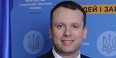 Le haut-fonctionnaire ukrainien Kostiantyn Koshelenko, ministre adjoint en charge de la transformation numérique de l'Etat.