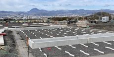 Les travaux sont en cours sur le site de stockage de déchets de Puy-Long, à Clermont-Ferrand (Puy-de-Dôme), pour permettre la production de biométhane d'ici la fin de l'année.