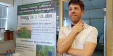 Biology as a Solution (Baas) est une entreprise créée en 2019 par Jérémie Brusini, titulaire d'un master en Parasitologie et d'un doctorat en Pathologie Végétale (INRA de Bordeaux).