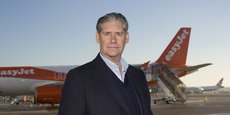 Le directeur général d’EasyJet, Johan Lundgren, à l’aéroport de Gatwick (Royaume-Uni).