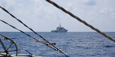 Les tensions entre les Philippines et la Chine ont atteint ces derniers mois des niveaux inégalés en raison de plusieurs incidents entre navires chinois et philippins survenus près de récifs disputés en mer de Chine méridionale.