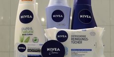 Les produits Nivea de la société allemande Beiersdorf